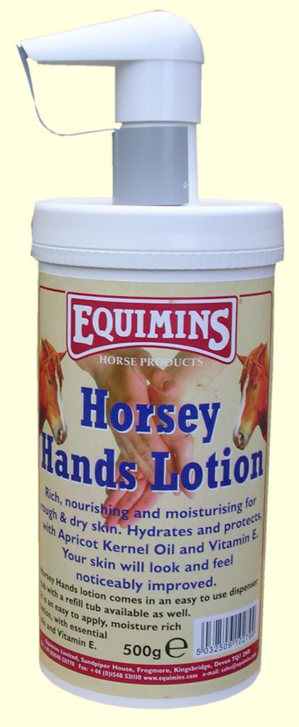 279 equimins horsey hands lotion 500ml dispenser - Christmas Gift Ideas from Equimins