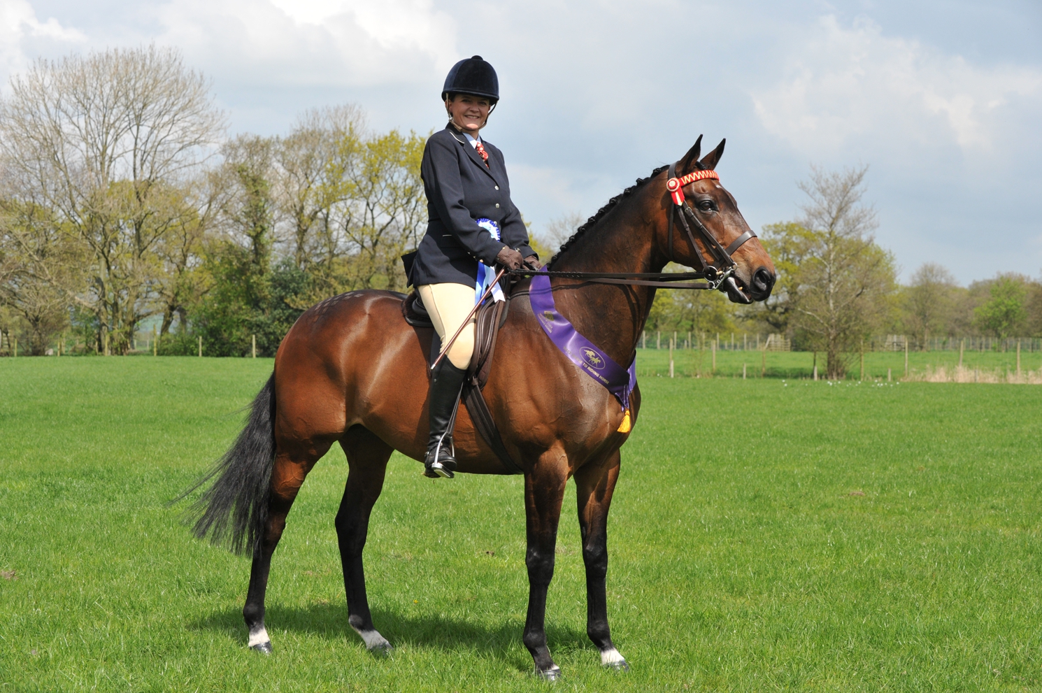 1st RHH AND 2nd Racehorse S Heywood on Inglebey Hill Credit SMR Potos - Search for a Star Qualifier at Osbaldeston on 12th April