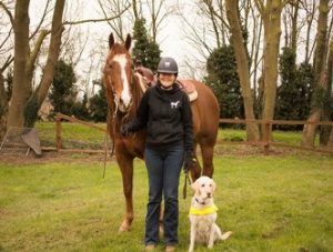 Kate with Dougal and Daisy 300x227 - “Kate’s Challenge”