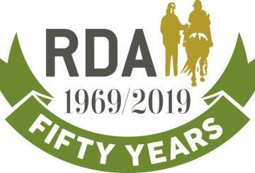 RDA 50th Brand gold 360x245 - HRH Princess Anne Launches 50th Anniversary Tartan for Riding for the Disabled Association in Scotland