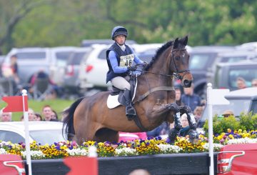 Ros Canter Riding Alister B at Badminton 2017 low 360x245 - Jumping at Home with Ros Canter