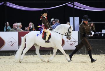 Colne and The Feed Shed Mountain Moorland Mini Pony of the Year Van Der Vaart ridden by Lilly Richardson © 1s... 360x245 - Thistledown Van-Der-Vaart makes HOYS history in the Colne and The Feed Shed Mountain & Moorland Mini Pony of the Year