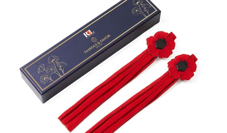 Remembrance Day Poppy Tassels 750x440 - FAIRFAX & FAVOR LAUNCH COLLABORATION WITH THE ROYAL BRITISH LEGION THIS NOVEMBER IN THE CHARITY’S CENTENARY YEAR