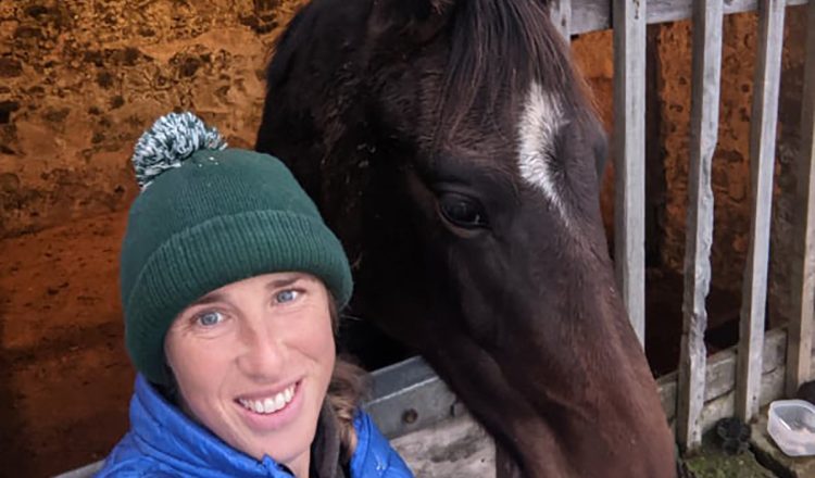 1 Event rider Louisa Milne Home and Arty. 750x440 - Correct Wound Management Secures Young Horse’s Future
