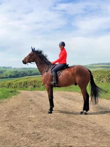 CLaire on horse 225x300 - A Host of Fascinating Webinars on HorseTribe This Month 
