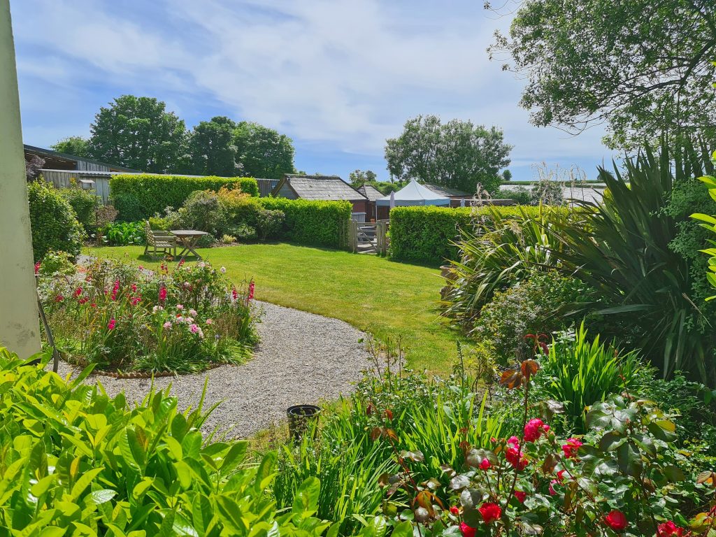 Gardens 2 1024x768 - 13.5 Acre Equine Facility with Detached Farmhouse